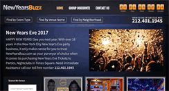 Desktop Screenshot of newyearsbuzz.com